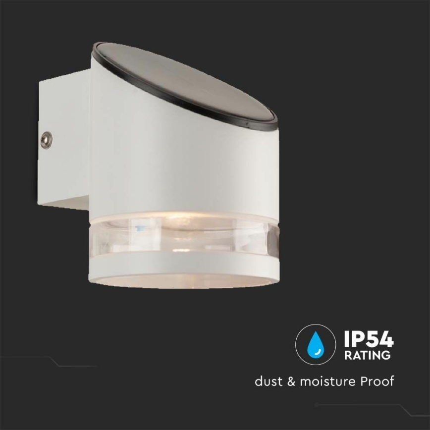 LED Solar wall light with sensor LED/1W/3,7V IP54 3000K white