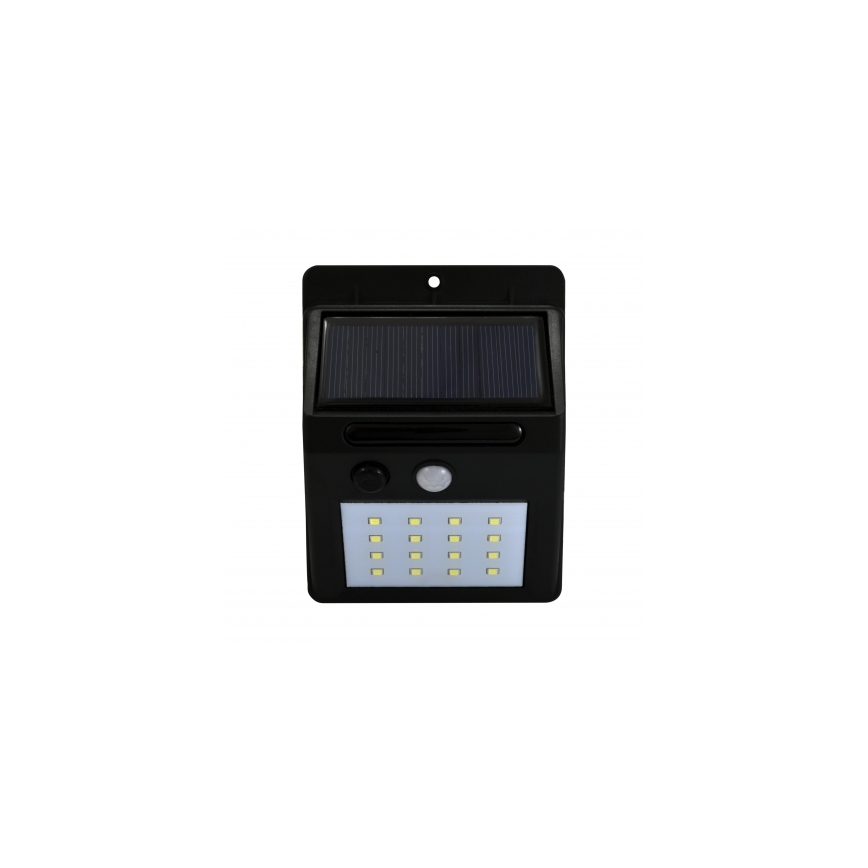 LED Solar wall light with sensor LED/2,2W/3,7V 2200 mAh IP44