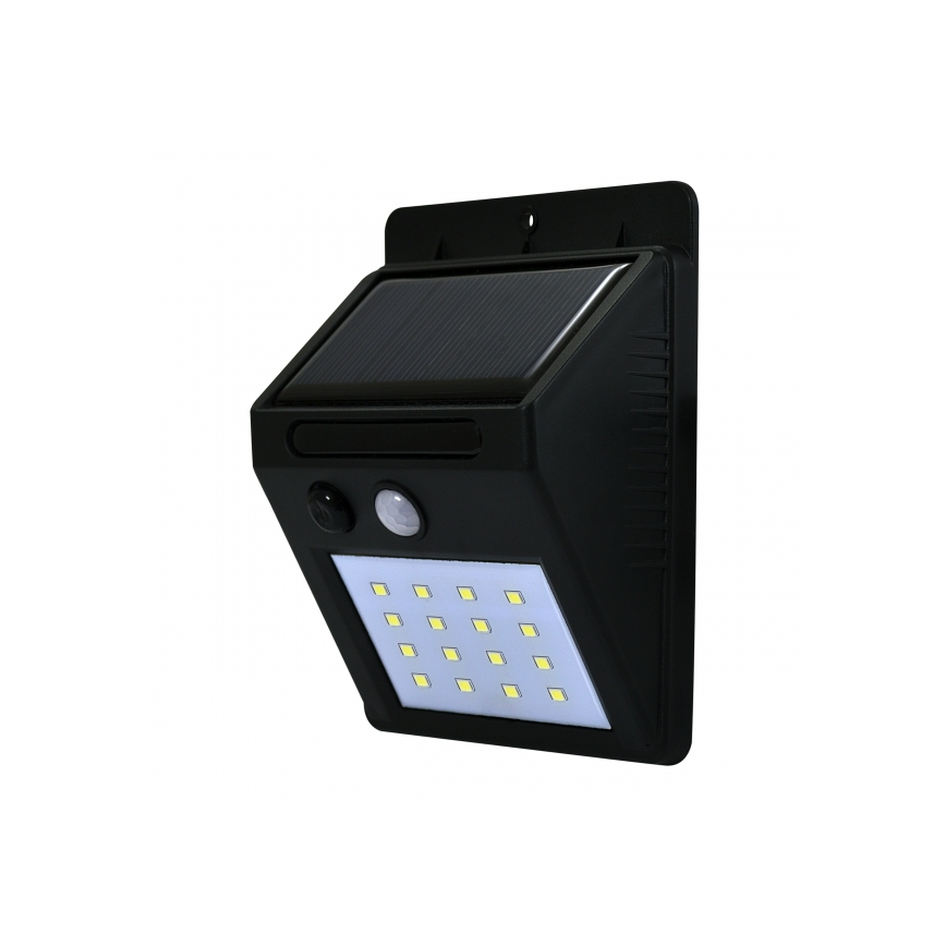 LED Solar wall light with sensor LED/2,2W/3,7V 2200 mAh IP44