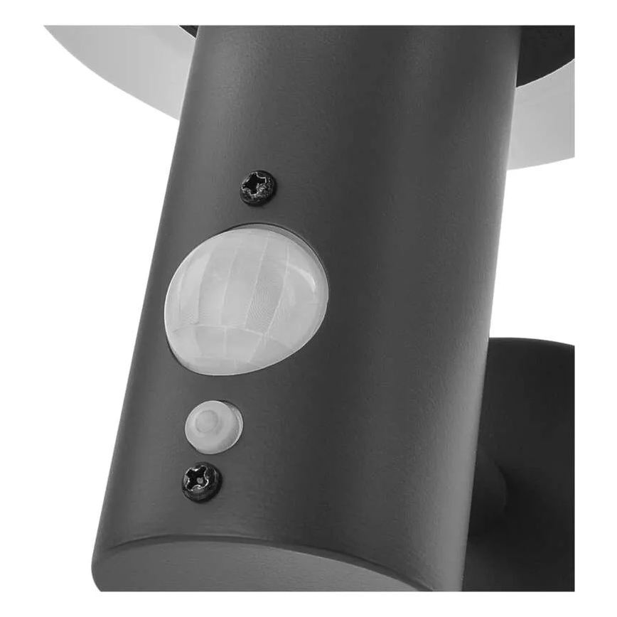 LED Solar wall light with sensor LED/2W/3,7V 1200 mAh IP44
