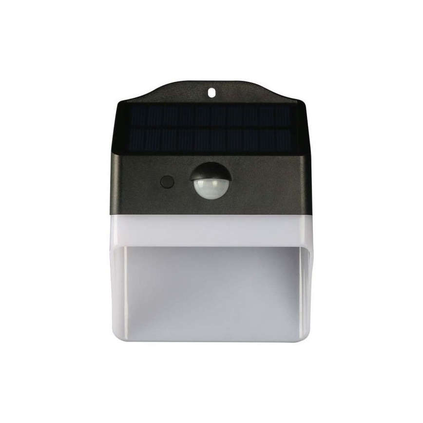 LED Solar wall light with sensor LED/2W/3,7V 4000K IP65 1200 mAh