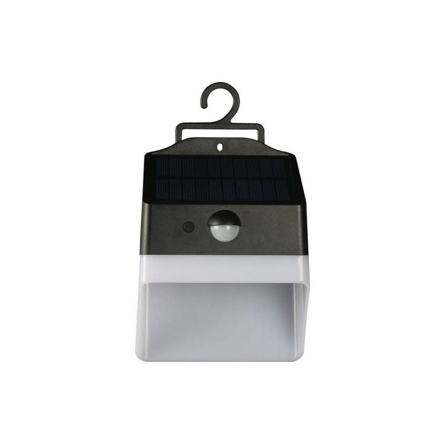 LED Solar wall light with sensor LED/2W/3,7V 4000K IP65 1200 mAh