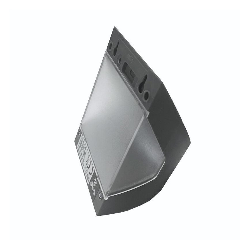 LED Solar Wall Light with Sensor LED/3W/3.7V 3000/4000K 1200 mAh IP54 Anthracite