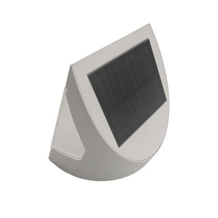 LED Solar Wall Light with Sensor, 3W LED, 3.7V, 3000/4000K, 1200 mAh, IP54, White