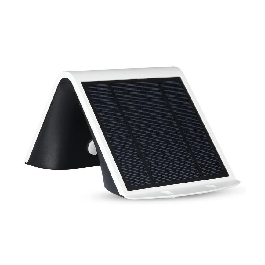 LED Solar wall light with sensor LED/3W/3,7V 3000/4000K IP65 2000 mAh white