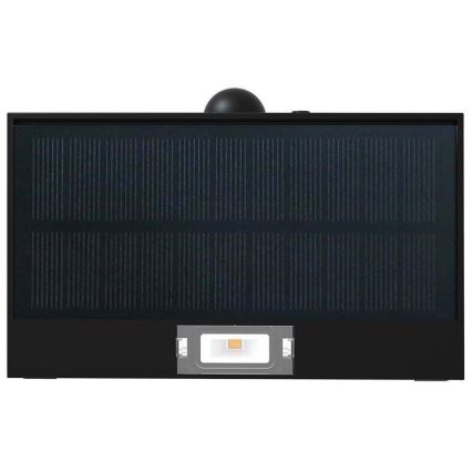 LED Solar wall light with sensor LED/3W/3,7V 3000K/4000K IP65 black