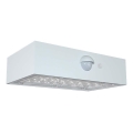LED Solar wall light with sensor LED/3W/3,7V 3000K/4000K IP65 white
