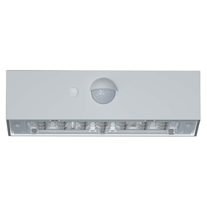 LED Solar wall light with sensor LED/3W/3,7V 3000K/4000K IP65 white