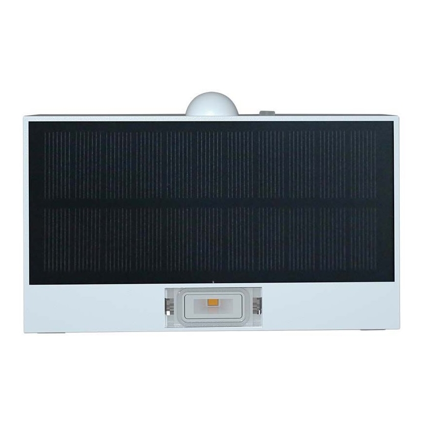 LED Solar wall light with sensor LED/3W/3,7V 3000K/4000K IP65 white