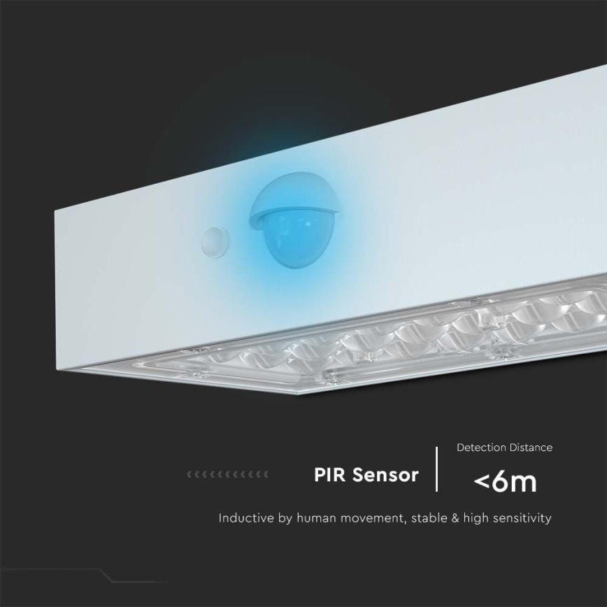 LED Solar wall light with sensor LED/3W/3,7V 3000K/4000K IP65 white