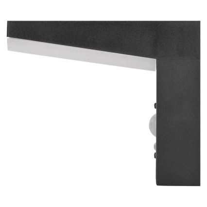 LED Solar wall light with sensor LED/4,4W/3,7V 2200 mAh IP44