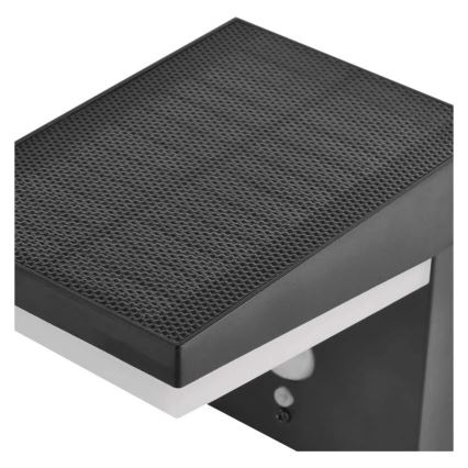 LED Solar wall light with sensor LED/4,4W/3,7V 2200 mAh IP44