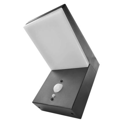 LED Solar wall light with sensor LED/4,4W/3,7V 2200 mAh IP44