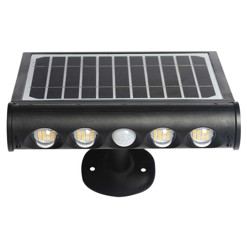 LED Solar wall light with sensor LED/8W/3,7V IP65 4000K 4000 mAh