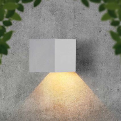 LED Solar wall light with sensor LED/9W/3,7V IP65 3000K white