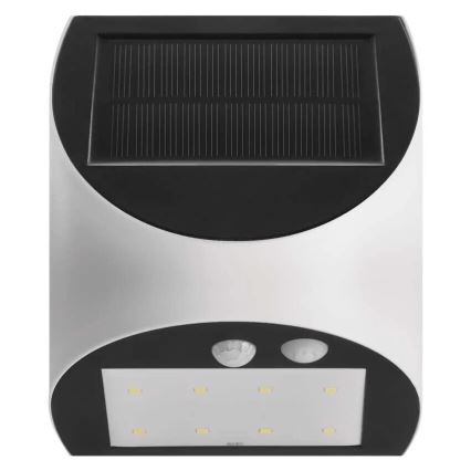 LED Solar wall light with sensor LUMI LED/3,7W IP54 white