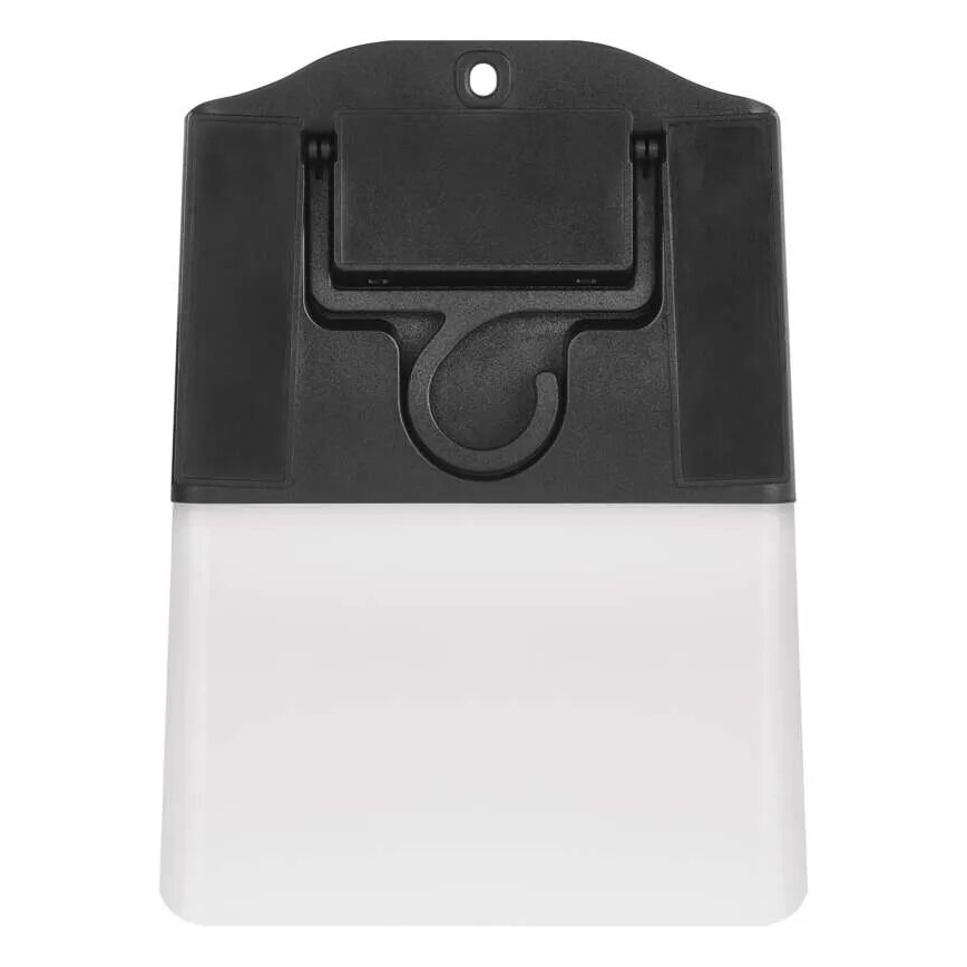 LED Solar wall light with sensor LUMI LED/3,7W IP65 black