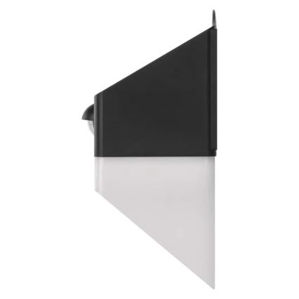 LED Solar wall light with sensor LUMI LED/3,7W IP65 black