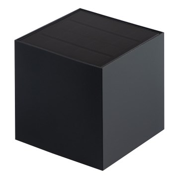 LED Solar Wall Light with Sensor REKA LED/3W/3,7V 1800 mAh 3000/4000/6500K IP65 Black