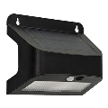 LED Solar Wall Light with Sensor SOLTO LED/6W/3,7V 4000K IP54 2400 mAh Black