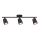 LED spotlight 3xLED/5W/230V 3000K black