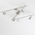 LED spotlight 6x GU10 / 5W / 230V, matte chrome