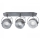 LED Spotlight BALL 3xGU10/5,5W/230V