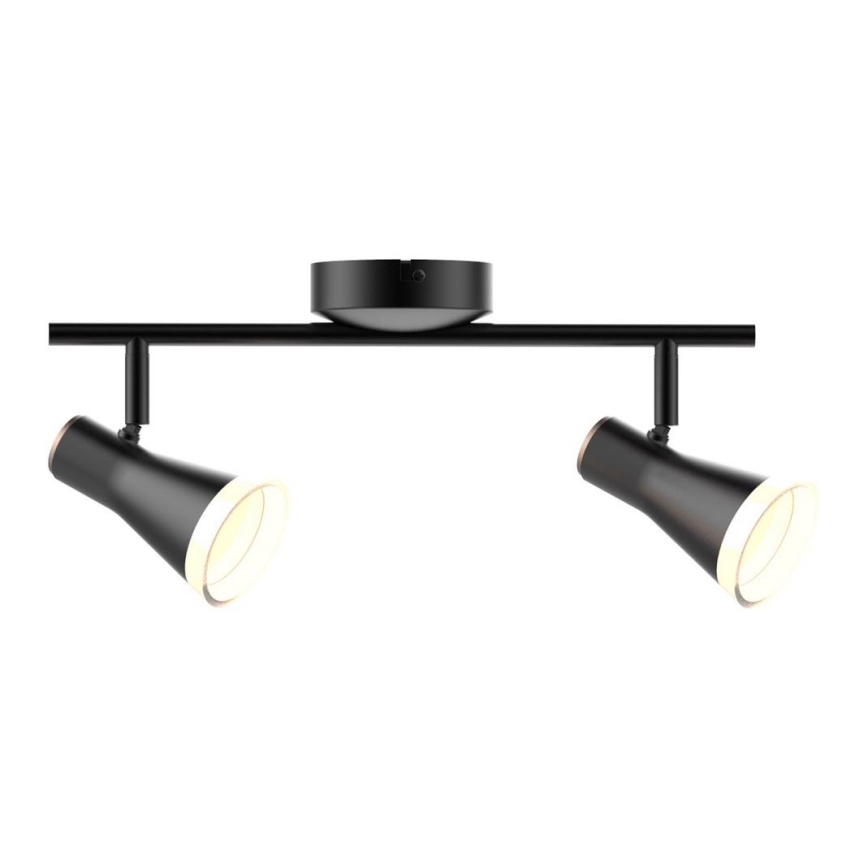 LED Spotlight BERG 2xLED/4,2W/230V black