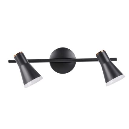 LED Spotlight BERG 2xLED/4,2W/230V black