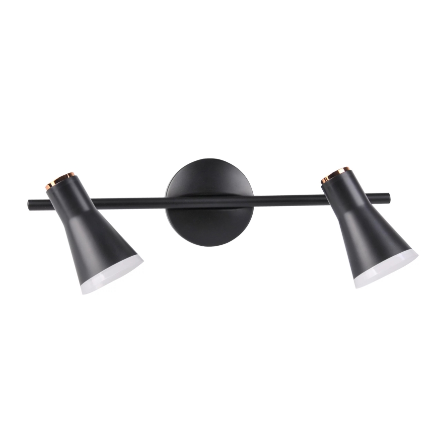 LED Spotlight BERG 2xLED/4,2W/230V black