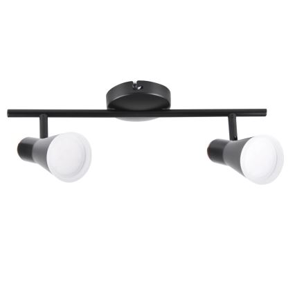 LED Spotlight BERG 2xLED/4,2W/230V black