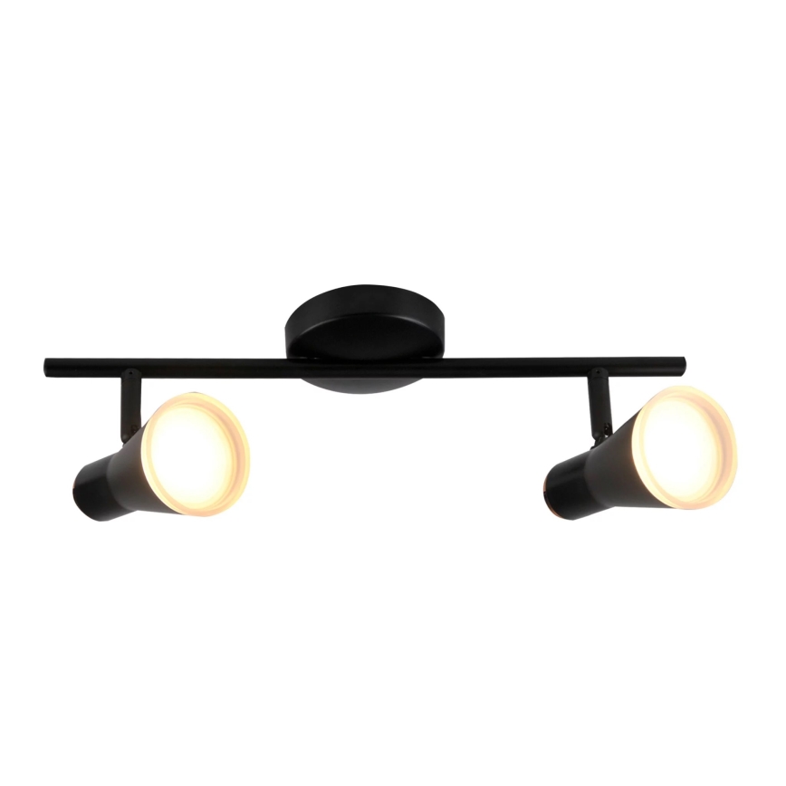 LED Spotlight BERG 2xLED/4,2W/230V black
