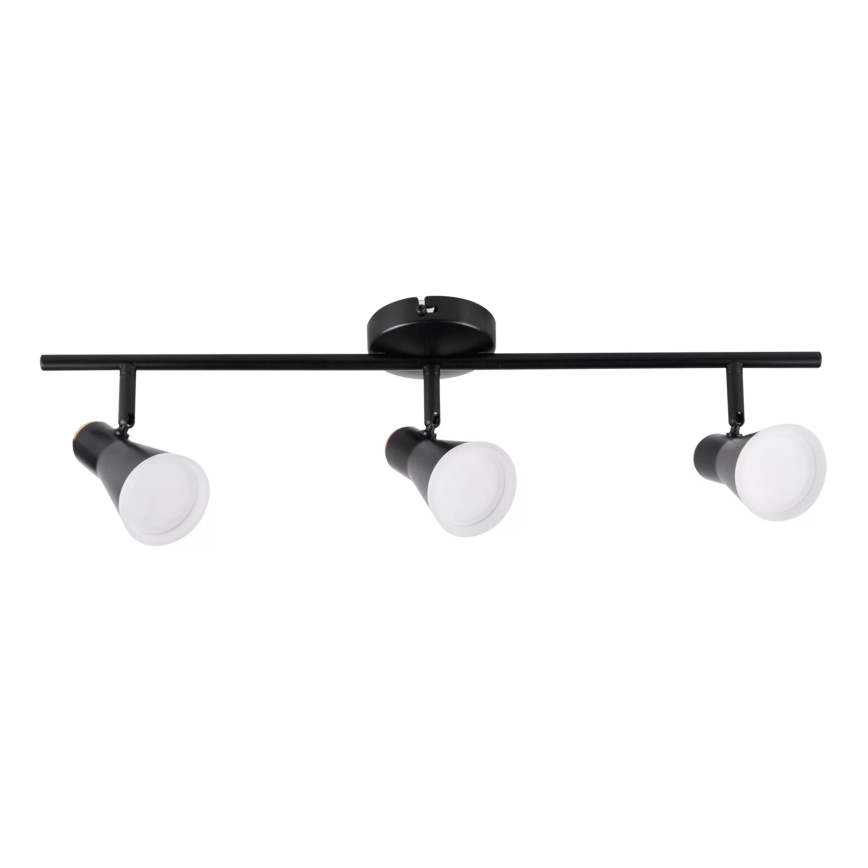 LED Spotlight BERG 3xLED/4,2W/230V black