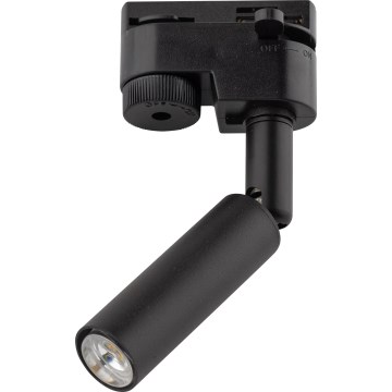 LED Spotlight for 1-phase rail system LAGOS 1xG9/3W/230V black