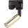 LED Spotlight for 1-phase rail system LAGOS 1xG9/3W/230V gold/black