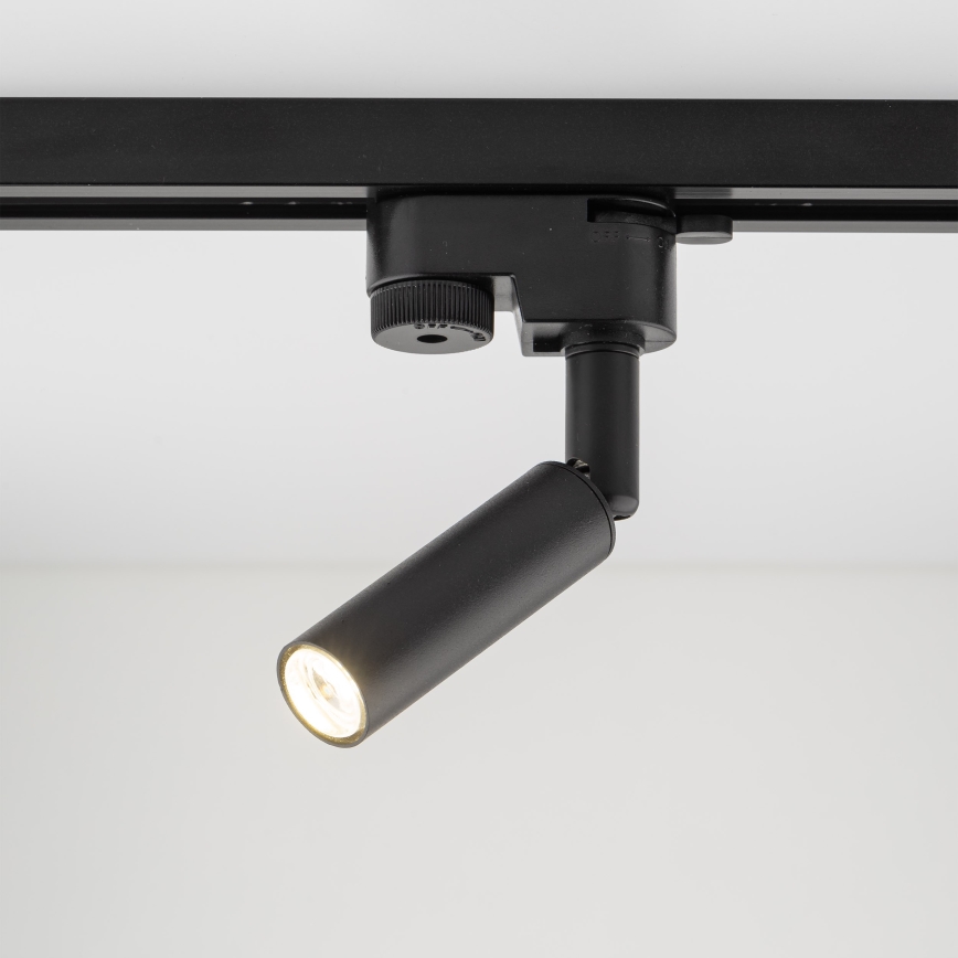 LED Spotlight for 1-phase rail system LAGOS 1xG9/3W/230V black