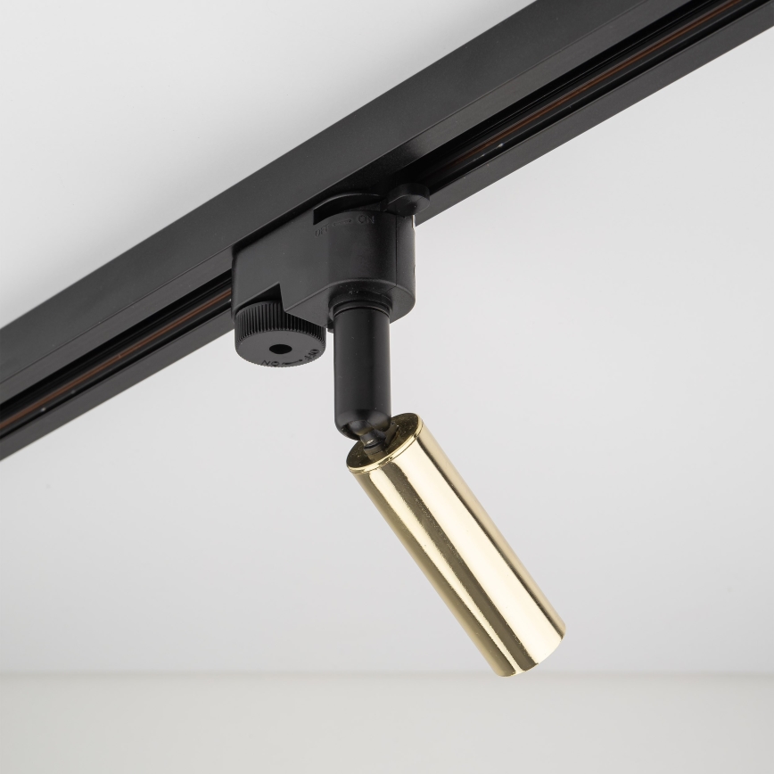 LED Spotlight for 1-phase rail system LAGOS 1xG9/3W/230V gold/black