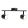 LED Spotlight KUBIK 2xLED/4,2W/230V black