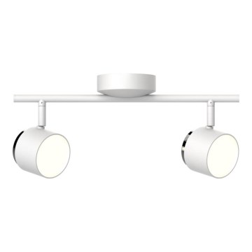 LED Spotlight KUBIK 2xLED/4,2W/230V white