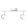 LED Spotlight KUBIK 2xLED/4,2W/230V white