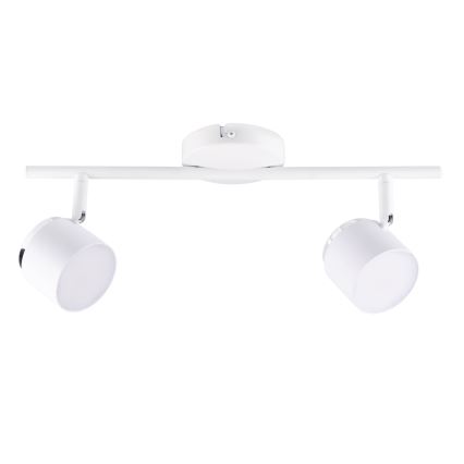 LED Spotlight KUBIK 2xLED/4,2W/230V white