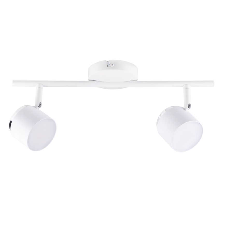 LED Spotlight KUBIK 2xLED/4,2W/230V white