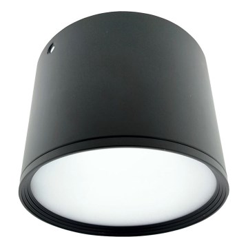 LED Spotlight LED/10W/230V 3000/4000/6400K dia. 12 cm black