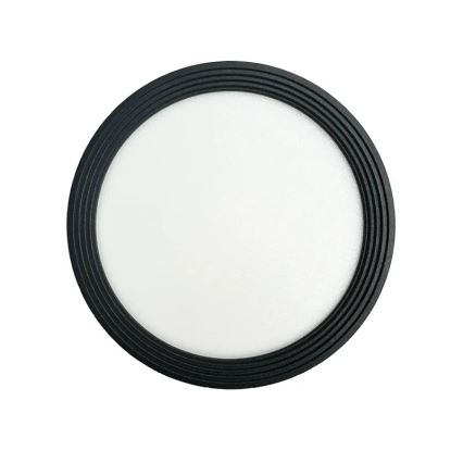 LED Spotlight LED/12W/230V 4000K d. 10 cm black