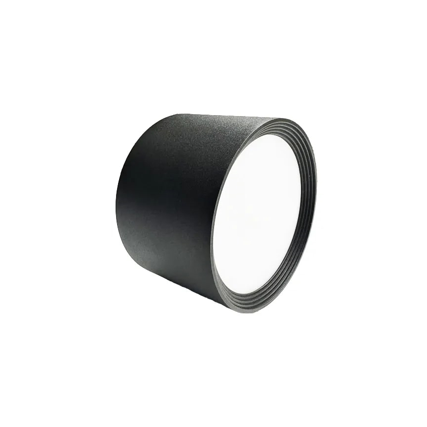 LED Spotlight LED/12W/230V 4000K d. 10 cm black
