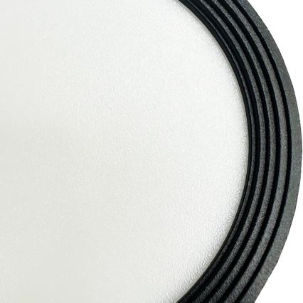 LED Spotlight LED/12W/230V 4000K d. 10 cm black