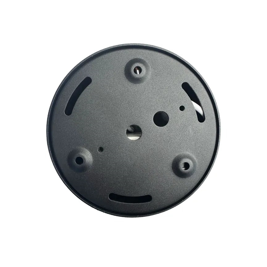 LED Spotlight LED/12W/230V 4000K d. 10 cm black