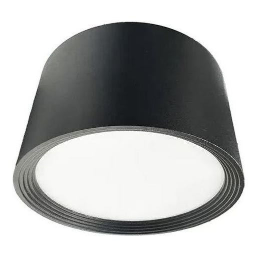 LED Spotlight LED/14W/230V 4000K d. 12 cm black