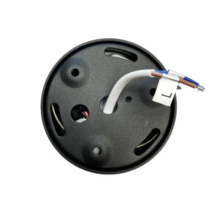 LED Spotlight LED/16W/230V 4000K d. 10 cm black