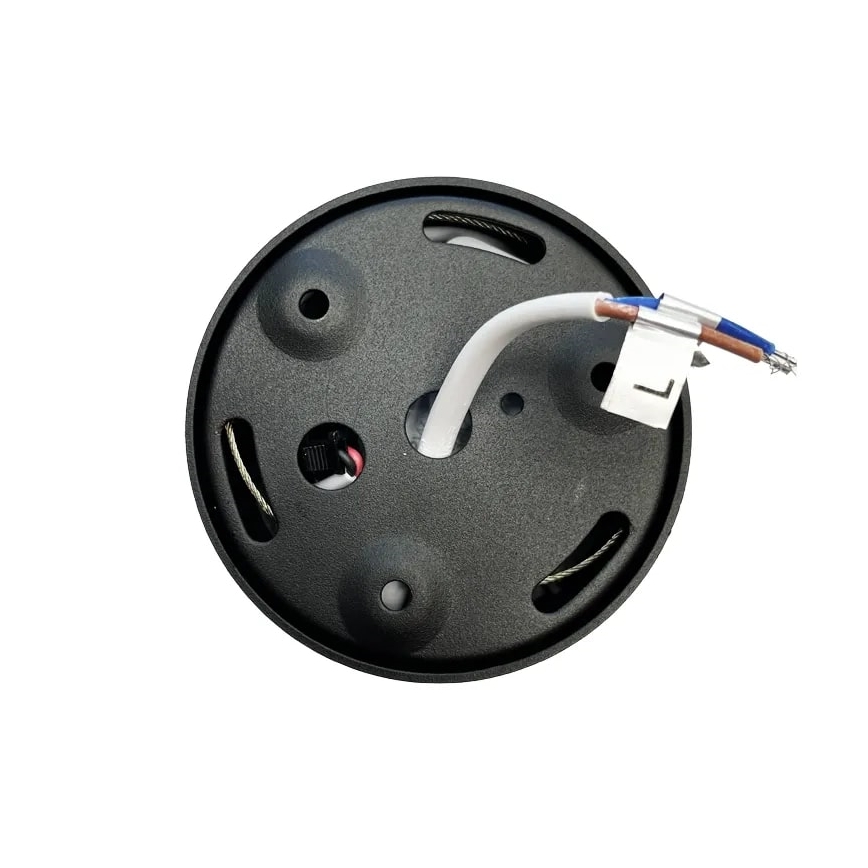 LED Spotlight LED/16W/230V 4000K d. 10 cm black
